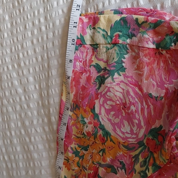 Zara Women's Floral Button Down Top Size Large - Picture 12 of 12